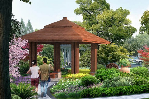 園林構(gòu)筑物設(shè)計效果圖