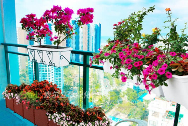 陽臺景觀設計效果圖